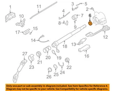 GM OEM 84-02 6000 Steering Column Housing Components-Bearing 7819517