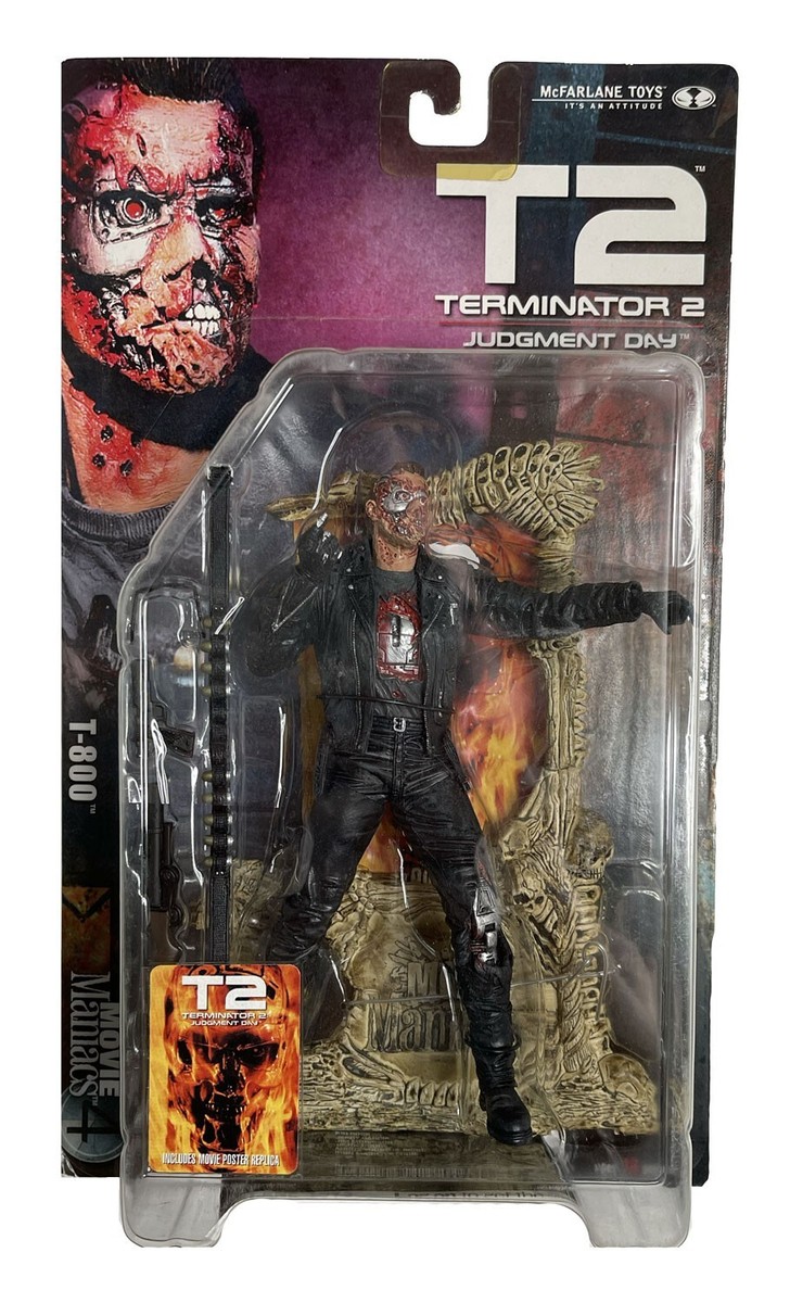SF・ファンタジー・ホラー McFARLANE TOYS MOVIE MANIACS T-800 McFarlane Terminator Movie Maniacs T-800 Action Figure