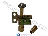 2 WAY LPG GAS PILOT LIGHT FOR CHINESE WOK RANGE COOKER BURNER BOTTOM ENTRY 6MM