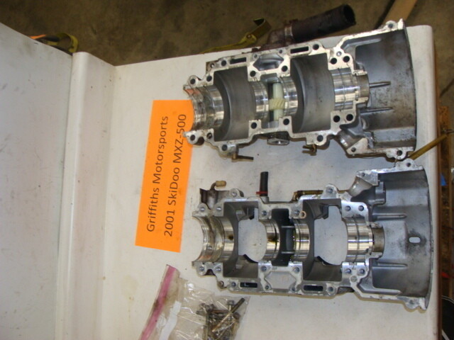 2001 SKI DOO MXZ 500 99 02 00 zx 600? crankcase engine cases