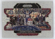 2022 Panini Prizm Horizontal White Sparkle Prizm Denny Hamlin #95 0z5