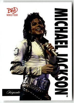 Keepsake  Michael Jackson BAD World Tour  2025  No. 24  Michael Jackson Base