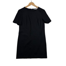 LOFT Short Sleeve Sheath Dress Size 4 Black