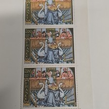 France bande 3 timbres 2,00F Miniature XV s. Art non oblitérés