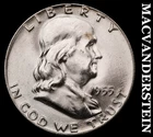 1955 Silver Franklin Half Dollar - FBL - Ch Gem Brilliant Unc  Lustrous  #G8434