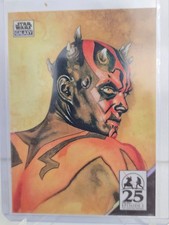 Topps 2024 Star Wars Galaxy / AM-5 / 25th Darth Maul - Mystery Maul