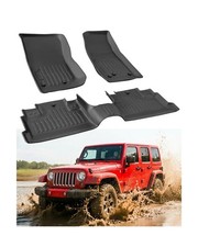 Car Floor Mats For Jeep Wrangler Jk Unlimited 20072018 4-door Not For J