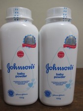 Pack of 2 Johnson's Baby Powder, Original, 100g TALC 12/2025