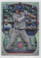 2023 Bowman Chrome Prospects Lunar Glow Refractor Matt Mervis #BCP-74 7iu