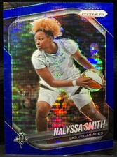 NaLyssa Smith 2025 Panini Prizm WNBA #119 - Blue Pulsar Prizms 083/199 - Aces!