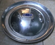 1 Vintage Oem 1953 Chevy 210 Bel Air 15 Chrome Hubcap Full Wheel Cover 0a