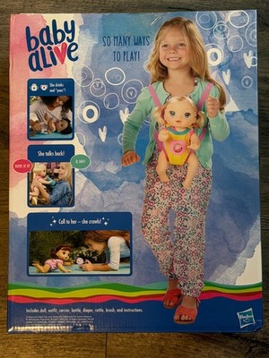 Hasbro Baby Alive Baby Go Bye-Bye (Blonde) C2688 | eBay