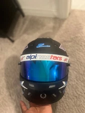Zamp RZ-59 SA2020 Racing Helmet – Size Medium – Alpinestars Visor Decal
