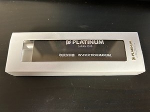 Platinum Plaisir Fountain Pen - White - Fine Nib