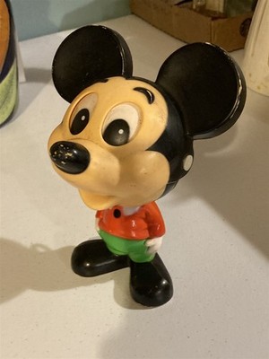 1976 Mattel chatter chums Mickey Mouse, pull string talking toy