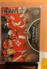 2021-22 Upper Deck Series 2 - Ud Canvas Young Guns Lucas Raymond #C226 Black...