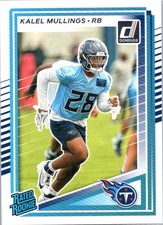 2025 Donruss #378 Kalel Mullings Titans RC