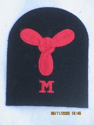 Royal Navy,Badge Qualification,Marine Engineering Mechanic, Basic Rate, (M),#1