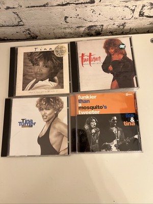 Collection of CD Albums by Tina Turner (inc Ike)