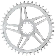 Wolf Tooth Components 8-Bolt Road/Gravel Chainring (Flat Top), 42T, Silver