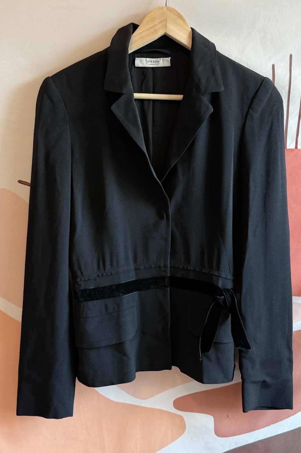 Prada Authentic Solid Women’s Long Sleeve Blazer … - image 2