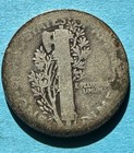 1917 Mercury Dime. 90% Silver. Good Condition. Charity Auction/Animal Rescue. — photo 2