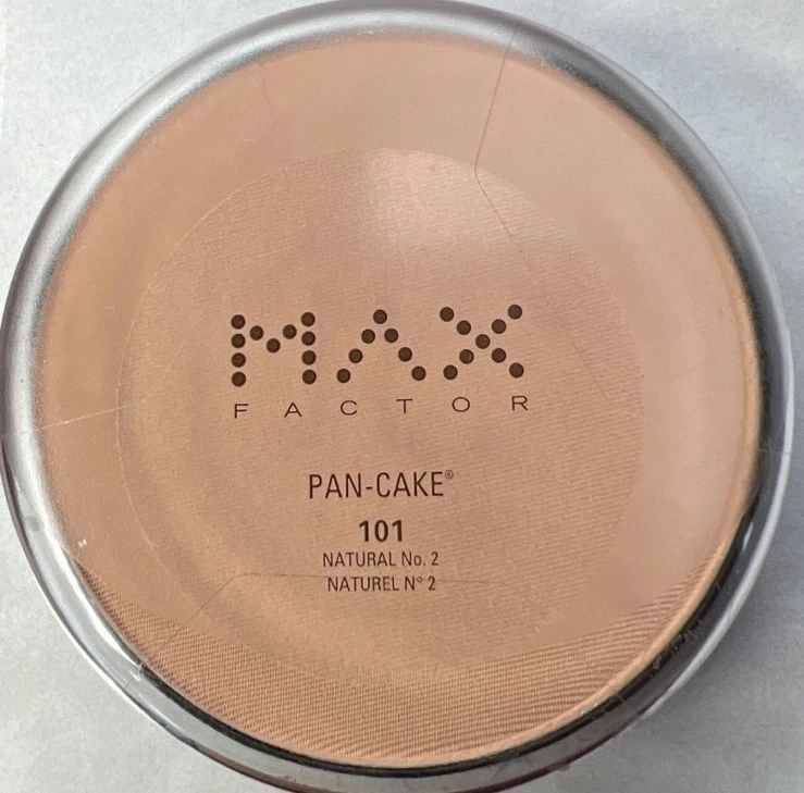 NEU MAX FACTOR PAN-CAKE # 101 NATUR Nr. 2 1,7 OZ 49g
