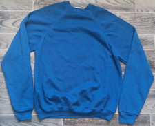 Vtg The Sweatshirt Company Blank Mens Large Tall Blue Sweatshirt USA Made 90s