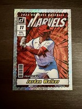 2023 Donruss Diamond Marvels Jordan Walker RC Rapture Parallel! #M2 🔥