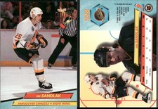🏒 1992-93 Fleer Ultra - Jim Sandlak Canucks #228