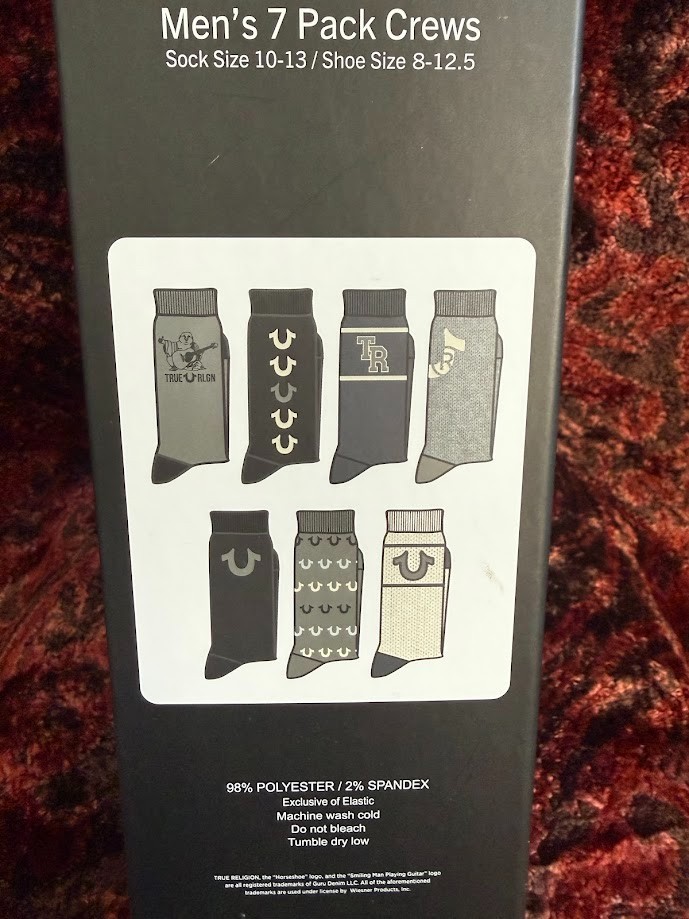 True Religion Men's Socks thumbnail 8