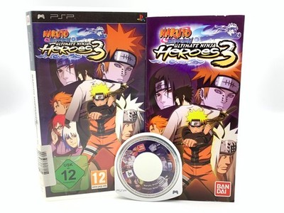 Naruto Shippuden: Ultimate Ninja Heroes 3 (Sony PSP) inkl. Anleitung & OVP [GUT]
