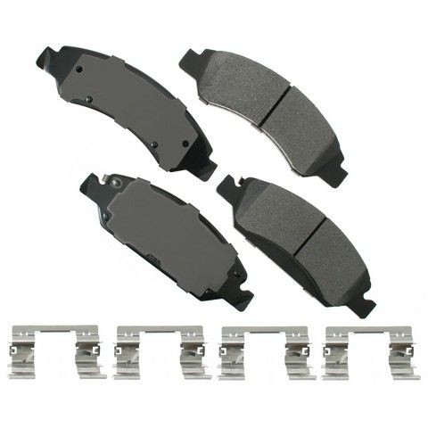 Akebono ACT1363 Akebono ProACT Ultra Premium Ceramic Disc Brake Pad Kit
