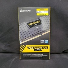 CORSAIR - VENGEANCE LPX 32GB (2x16GB) DDR4 3600MHz C18 Desktop Memory