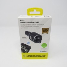 Scosche BTFreq Wireless Bluetooth Hands Free Car Kit Model BTFM4 New Sealed