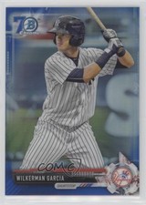 2017 Bowman Blue Refractor 70th Anniversary Wilkerman Garcia #BCP147 0l1