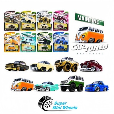 CarTuned 1:64 Mainline Series 12 Set of 8 Cars 592631-XX11 - Factory Packag