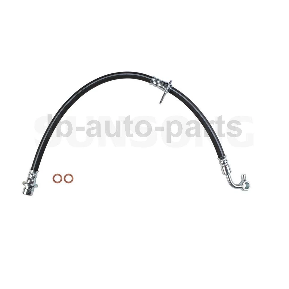 Manguera de freno delantera trasera Sunsong 4 piezas para Acura TL 2009-2014 Foto 4 de 4