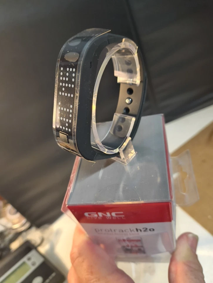 Banda deportiva inalámbrica GNC negra PROTRACK h2o impermeable Bluetooth OS Foto 4 de 4