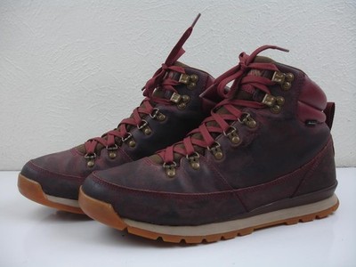 The North Face Men's 11 M Back-To-Berkeley Brown Leather Hiking Boots Waterproof