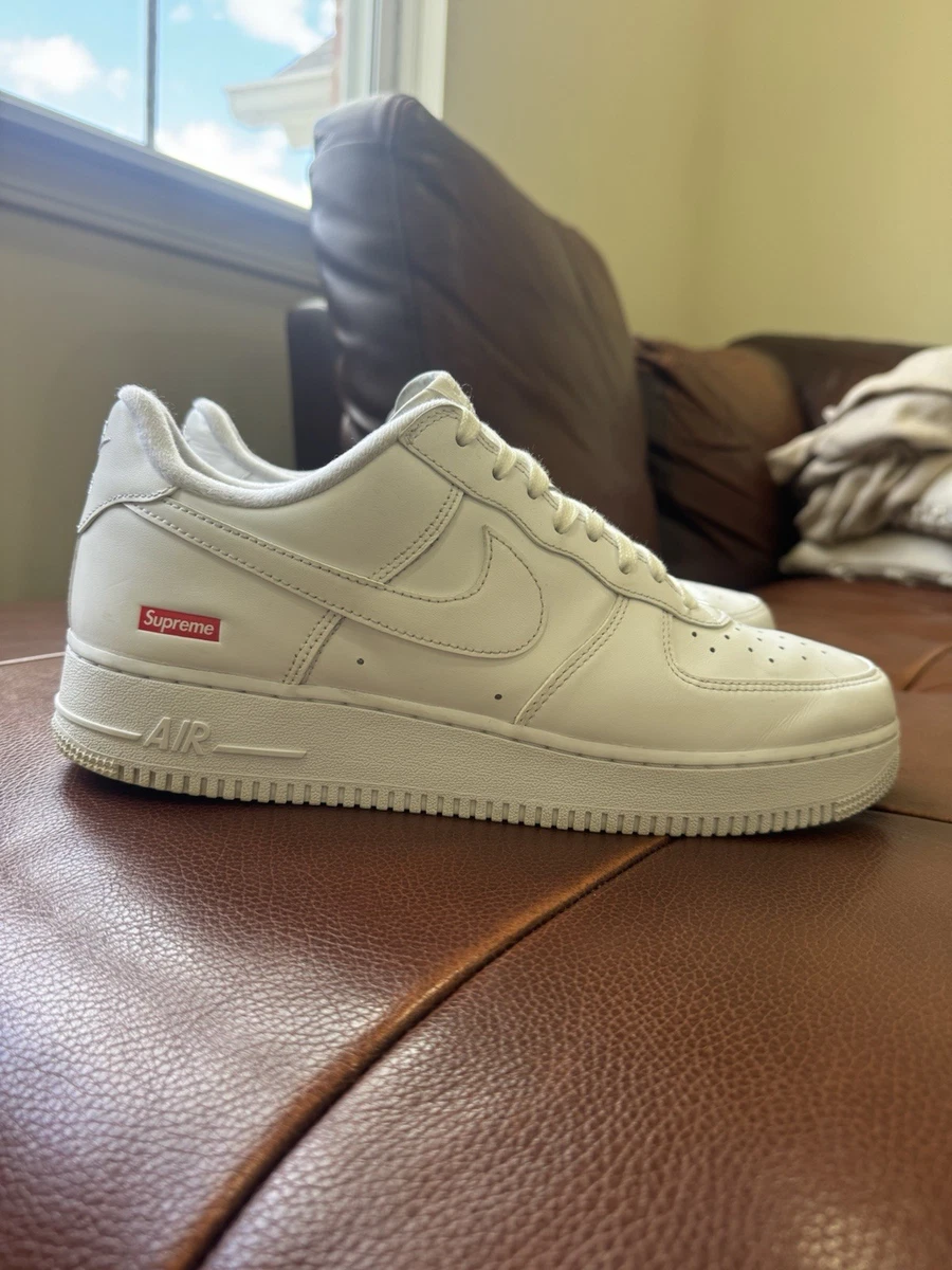 Las mejores ofertas en Nike Air Force 1 Supreme White | eBay