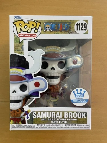POP! Animation: One Piece 1129# Samurai Brook Toys Models Vinyl Action Figures