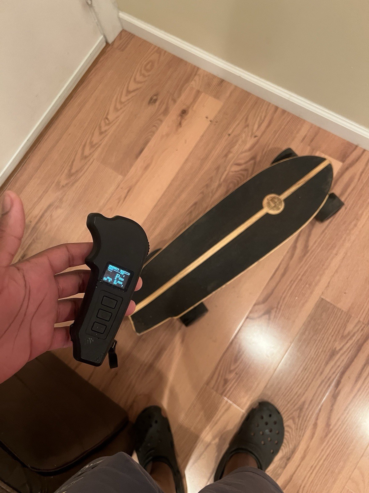 Teamgee H20 Mini Electric Skateboard 900w Twin Motor LCD Rem