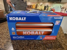 Kobalt Mini 2 Drawer Steel Tool Box Cincinnati Bengals