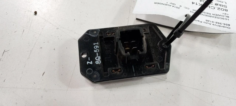 Dodge Avenger Blower Resistor Fan Motor Speed Resistor 2014 2013 2012 2011 2010 - Image 2 of 4