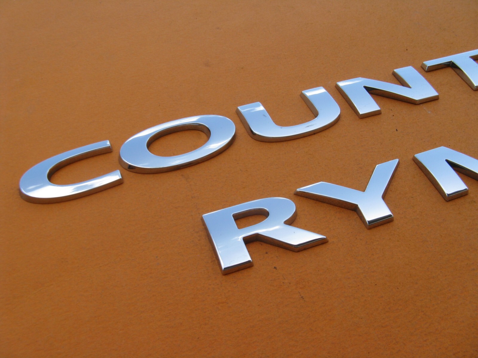 2011-2016 MINI COOPER COUNTRYMAN REAR LID LETTERS EMBLEM LOGO BADGE ...