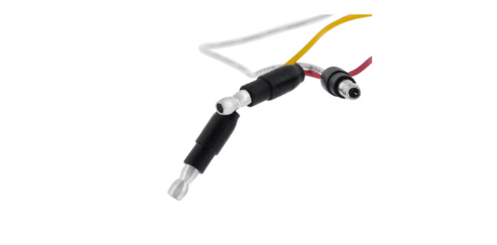 4 LED 3/4" MINI WATERMELON AMBER/BLUE LIGHT WITH CLEAR LENS (CLEARANCE/MARKER)