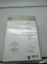 Stampin Up - Sale-A-Bration Lot Of 6 - Rubber Stamp Set
