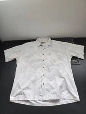 Vintage Local Motion Hawaiian Shirt Men's Size XL Aloha Button Up STAIN
