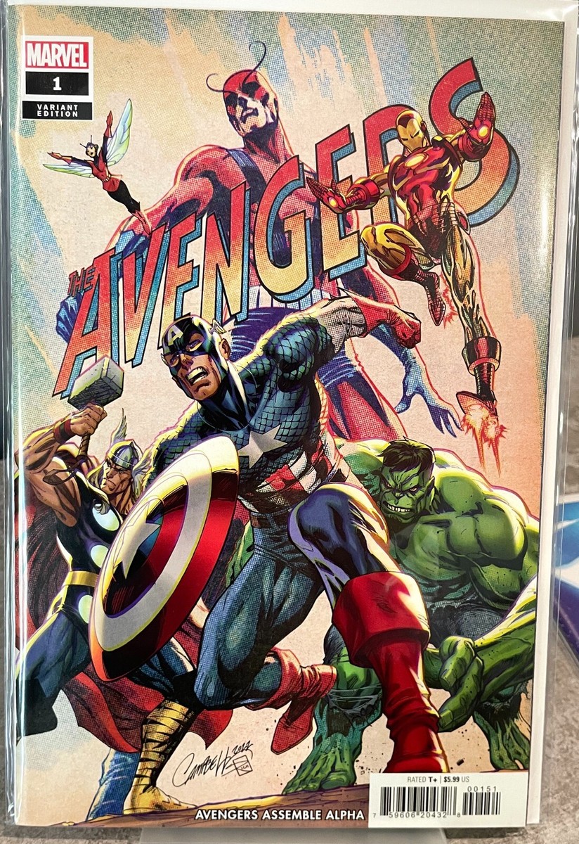 Avengers Assemble Alpha #1 (Marvel Comics, 2023) Campbell